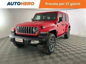 jeep wrangler unlimited 2.0 phev atx 4xe sahara