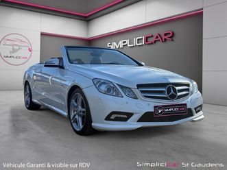 mercedes classe e cabriolet 220 cdi blueefficiency executive a