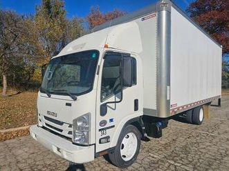 2020 isuzu npr xd 20 box truck + walkramp low miles !!!!