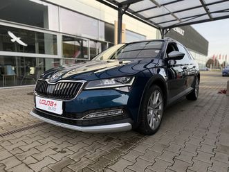 škoda superb scout 2.0 tdi 140 kw automat, dph · louda auto