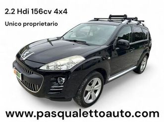 peugeot 4007 7 posti! 4x4 2.2 hdi 156cv féline