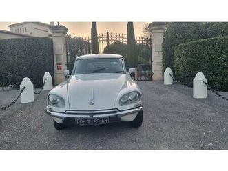 1973 citroen ds blanc automatique, 4 vitesses conduite à...