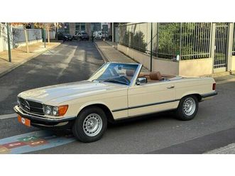 1983 mercedes 380 se beige automatique, 4 vitesses condui...