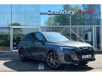 audi q7 55 tfsi quattro black edition 5dr tiptronic suv 2025, 15141 miles, £69990 - 33022330 - exchangeandmart.co.uk