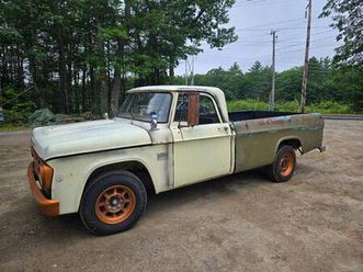 1969 dodge d200 camper special