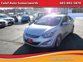 2015 hyundai elantra se 6at