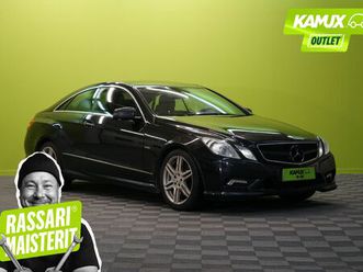 mercedes-benz e 350 cdi be coupé a amg
