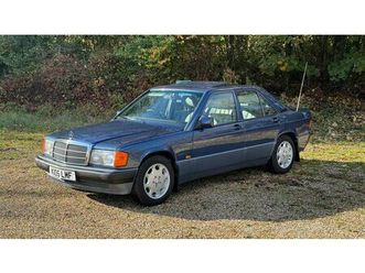 1992 mercedes 190 e w201 2.0