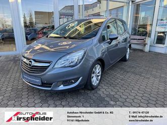 opel meriva b 1.4 automatik style*ahk*pdc*