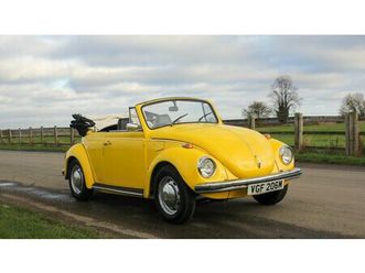 1972 volkswagen beetle 1302s karmann rhd à vendre par enc...