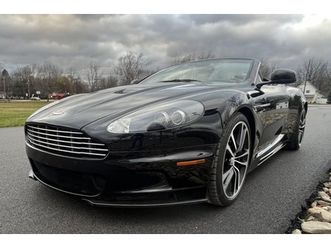 19k-mile 2011 aston martin dbs volante carbon black edition