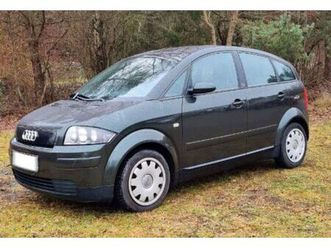 audi a2 1.4 75ps - sonderfarbe tiefgrün m...