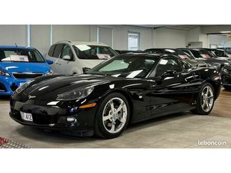 chevrolet corvette c6 ls3 6.2 v8 437 ch -targa - bva - 38 600km