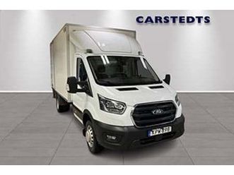 ford transit 350 chassi cab l4 2,0 tdci volymskåp, bakgavellyft + värme i sk.