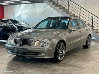 mercedes-benz classe e (w211) 320cdi 3.2 avantgarde 204cv / toit ouvrant panoramique / sièges électrique