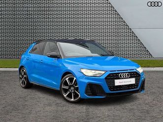 audi a1 sportback black edition 30 tfsi 6-speed