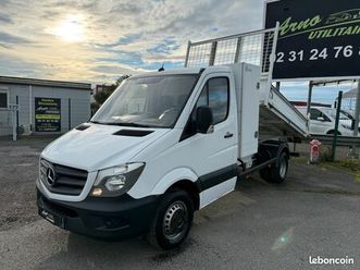 mercedes sprinter 514 cdi benne + coffre
