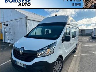 renault trafic iii cabine approfondie 6 pl. grand confort l2h2 1200 energy dci 125 e6 2018 6462kms