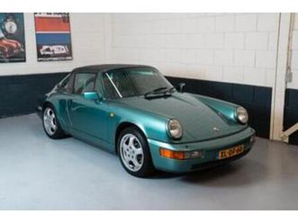 porsche 964 c4 targa 1990 groen 'turquoise metallic' — porsche — marktplaats