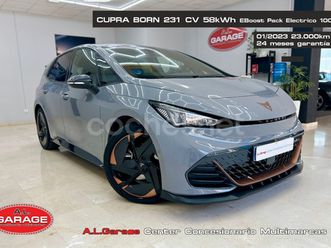 cupra born 231 cv 58kwh eboost pack