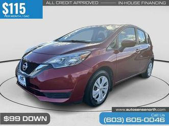 $115/mo - 2018 nissan versa note sv