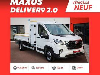 deliver9 2.0 150ch camion coffre benne neuf roues jumelées