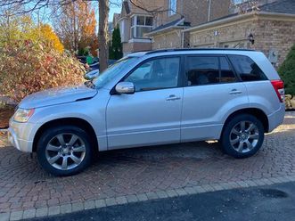 2011 silver suzuki grand vitara jlx ,suv .