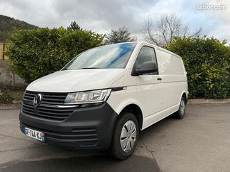 volkswagen transporter t6.1 20 tdi 110ch l1h1 bvm . 1 ère main. gps clim . tva récup
