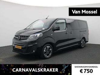 opel zafira-e life l3h1 innovation 50 kwh 7 persoons | lederen bekleding | navigatie | camera | panoramadak |