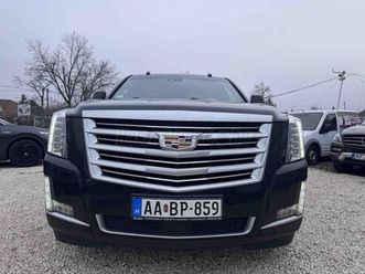 cadillac escalade 6.2 v8 esv premium (automata) 117000 km gyönyörű állpot azonnal vihető!! áfás ár!!