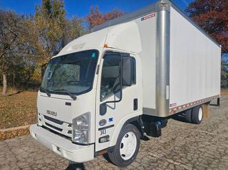 2020 isuzu npr xd 20 box truck + walkramp low miles !!!!