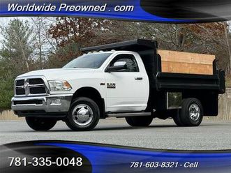 2016 ram 3500 4x4 dump truck 9' body 6.4l 40k miles one owner! #148
