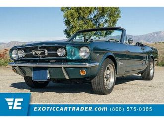 1965 ford mustang convertible