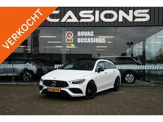 mercedes-benz cla shooting brake 220 premium plus amg-line pano-dak/ sfeerverl.