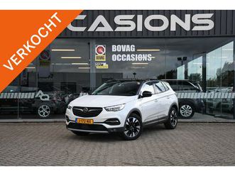 opel grandland x innovation 1.2 turbo 130pk adapt. cc/ 18''lm/ cam.