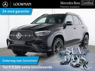 mercedes-benz gle 400 e 4matic amg plug-in hybride amg line | night pakket | trekhaak | panorama schuif-kanteldak | 22 amg velgen | inclusief 24 maanden mb cert