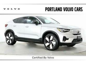 certified 2023 volvo c40 recharge pure electric twin plus