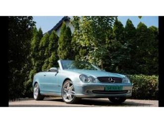 mercedes-benz clk 5.0 clk500 cabriolet aut 2003 blauw — mercedes-benz — marktplaats