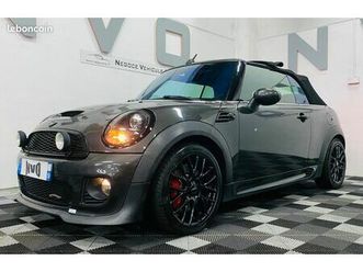 mini cooper cabrio mini cabriolet jcw (r57) 1.6 211 / boite manuelle / suivi complet