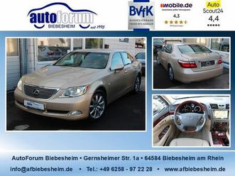 lexus ls 460 softclose*r-kamera*memory*sitzbelü.*xenon