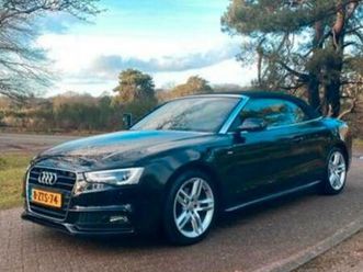 audi a5 cabriolet bj2015 1.8 tfsi s-line aut/leder/navi — audi — marktplaats