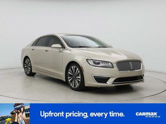 used 2017 lincoln mkz hybrid reserve
