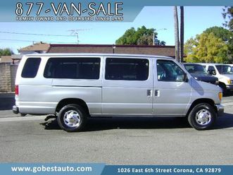 used 2002 ford e350 super duty xl extended wagon