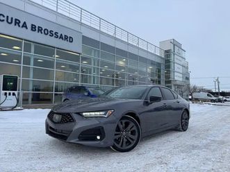 2022 acura tlx a-spec navi cuir rouge els 3d toit ouvrant certif