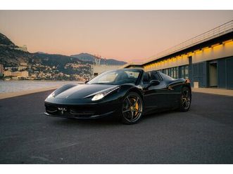 2012 ferrari 458 - spider - full ferrari service history