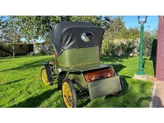 1901 renault d serie e vert manuel, 3 vitesses conduite à...