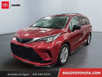2022 toyota sienna xse awd hybrid xse awd hybrid