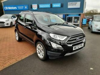 ford ecosport titanium