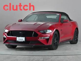 2020 ford mustang gt premium convertible w/ apple carplay, heate