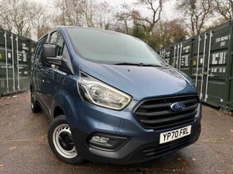 ford transit custom 1.0 340 ecoboost 13.6kwh leader panel van 5dr petrol plug-in hybrid auto l1 h1 euro 6 (126 ps)